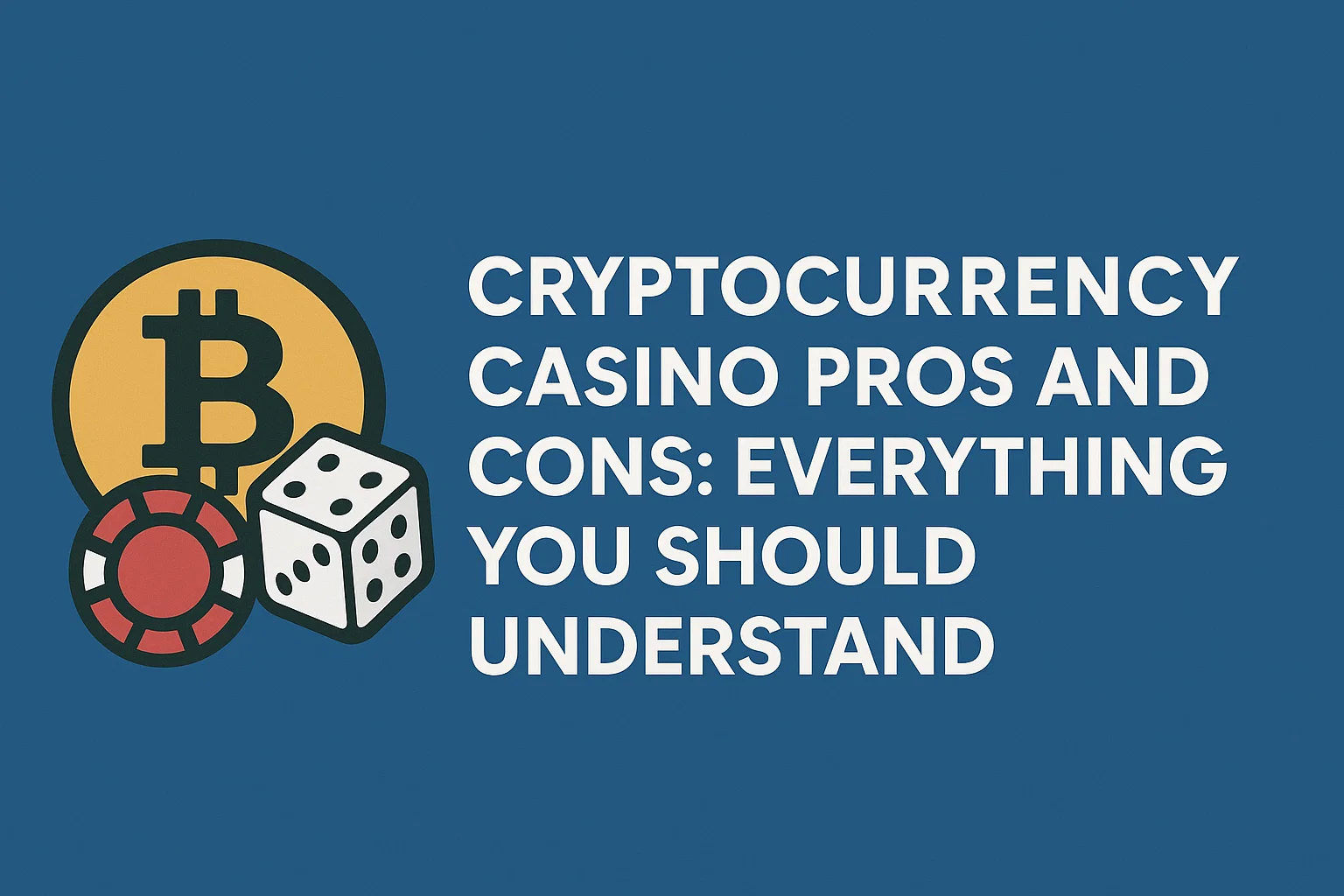 Cryptocurrency Casino Pros and Cons: Everything You Should Understand